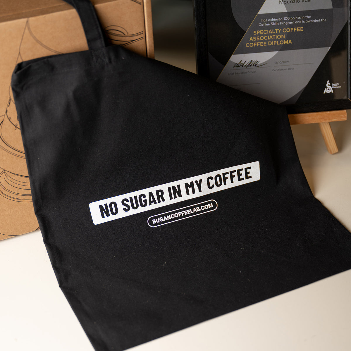 SHOPPER "NO SUGAR IN MY COFFEE" By BUGAN